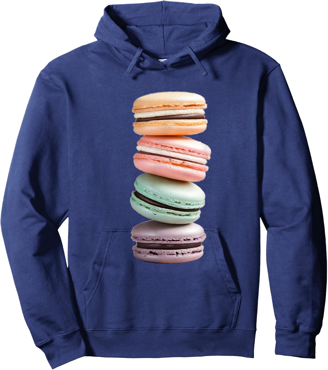 I Love Macarons Macaroon Just A Girl Who Loves Macarons Hoodie - Hoodie | Navy