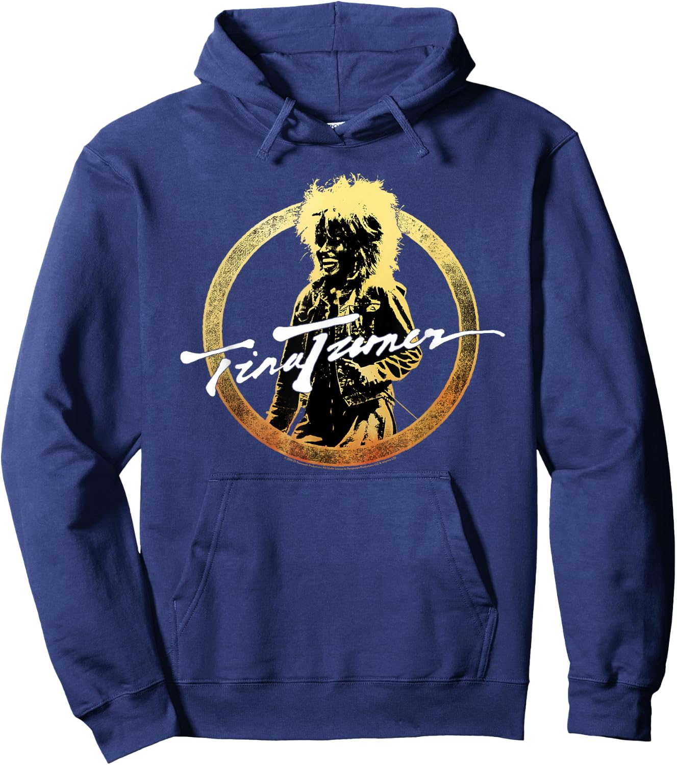 Tina Turner Golden Circle Hoodie - Hoodie | Navy