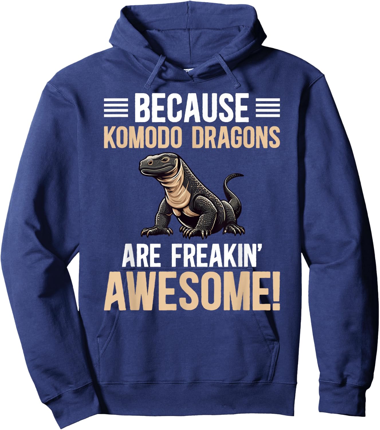 Komodo Dragons Funny Komodo Dragon Owner Komodo Dragon Lover Hoodie - Hoodie | Navy