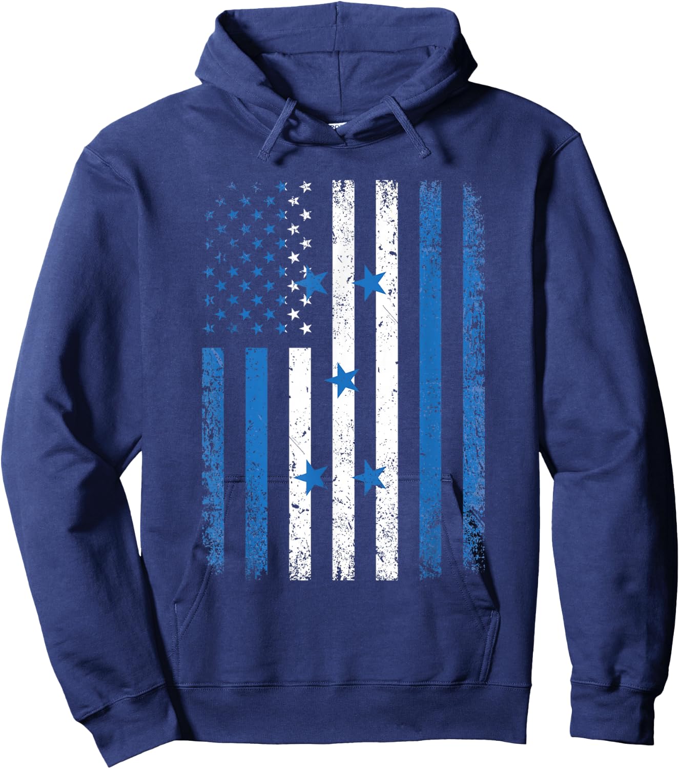 Honduras USA Flag 4th of July Patriot American Honduran Flag Hoodie - Hoodie | Navy