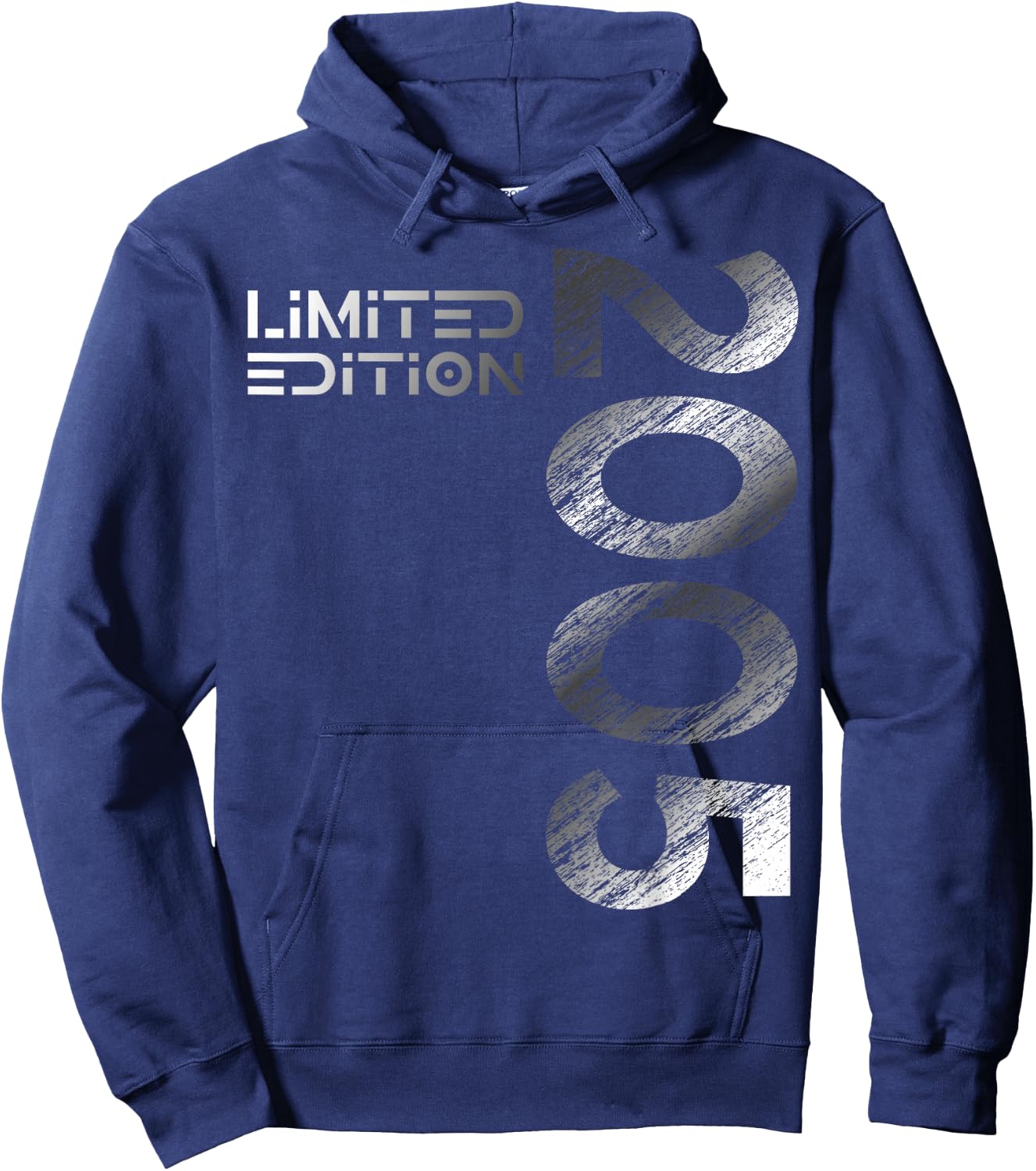 20th Birthday Limited Edition Vintage 2005 Man Woman , black Hoodie - Hoodie | Navy