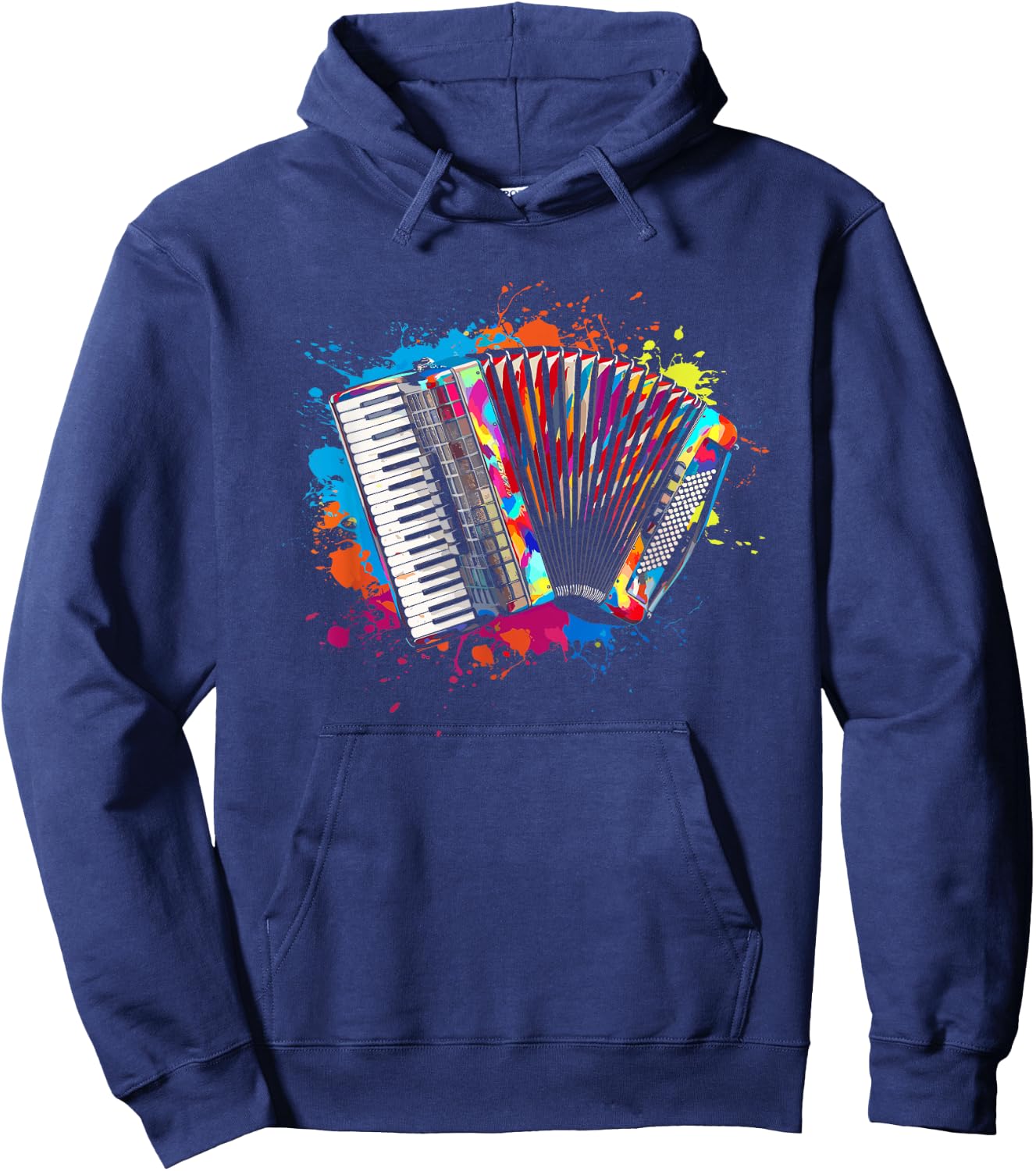 Accordéon Instrument Folklorique - Musique Accordéon Hoodie - Hoodie | Navy