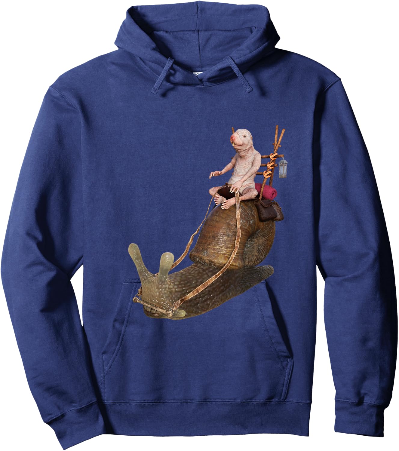 I Just Really Like Naked Moles Ok? Funny Naked Mole Rat Hoodie - Hoodie | Navy