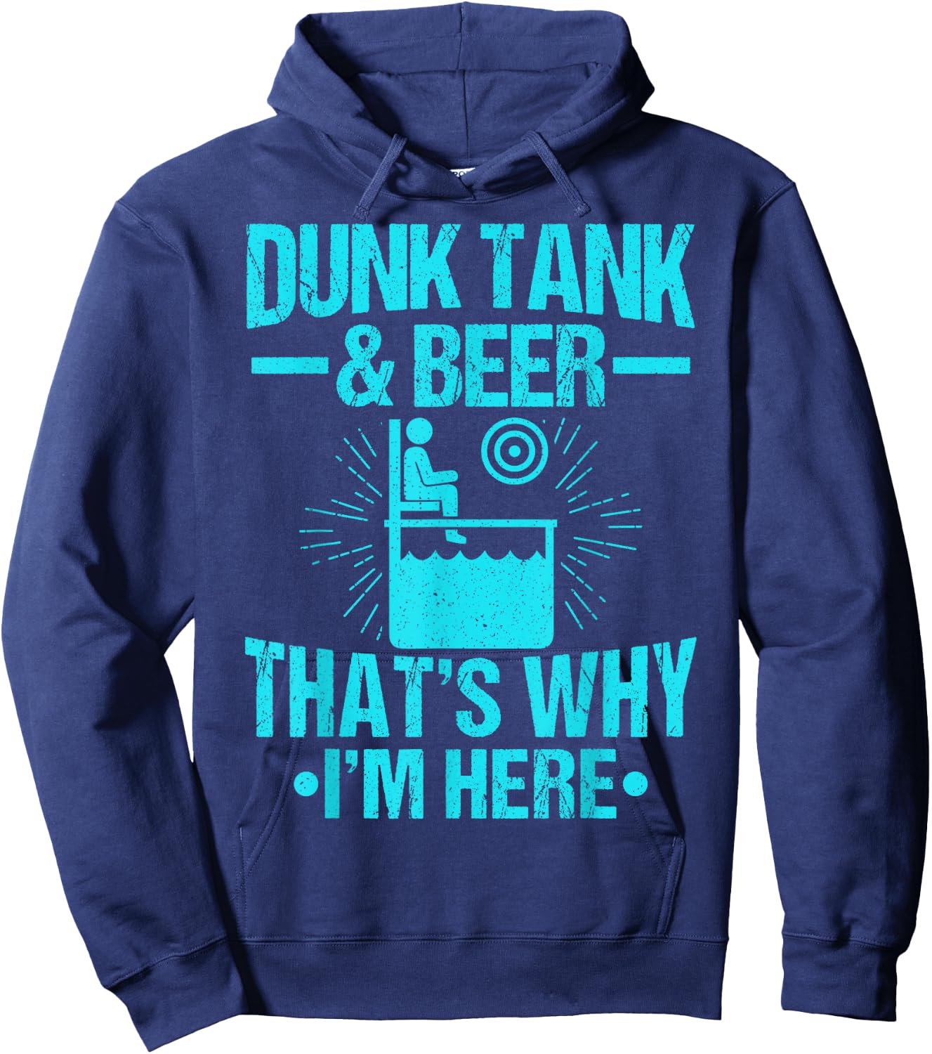 Dunk me Dunking Booth Quote for a Dunk tank lover Hoodie - Hoodie | Navy