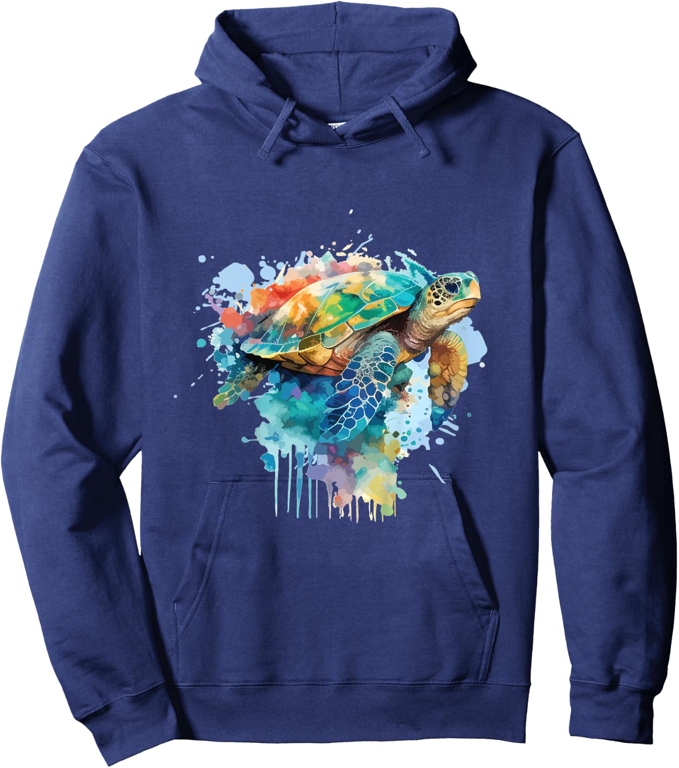 Kinder Schildkröten Kinder Wasserschildkröte Ozean Meer Schildkröte Hoodie - Hoodie | Navy