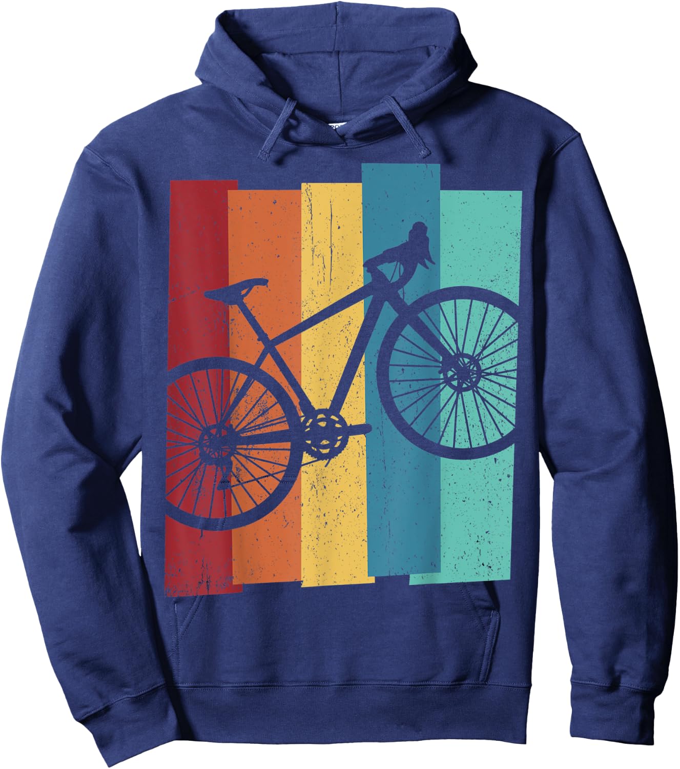 Gravel Bike Kleidung, Erwachsene Fahrrad Geschenk Hoodie - Hoodie | Navy
