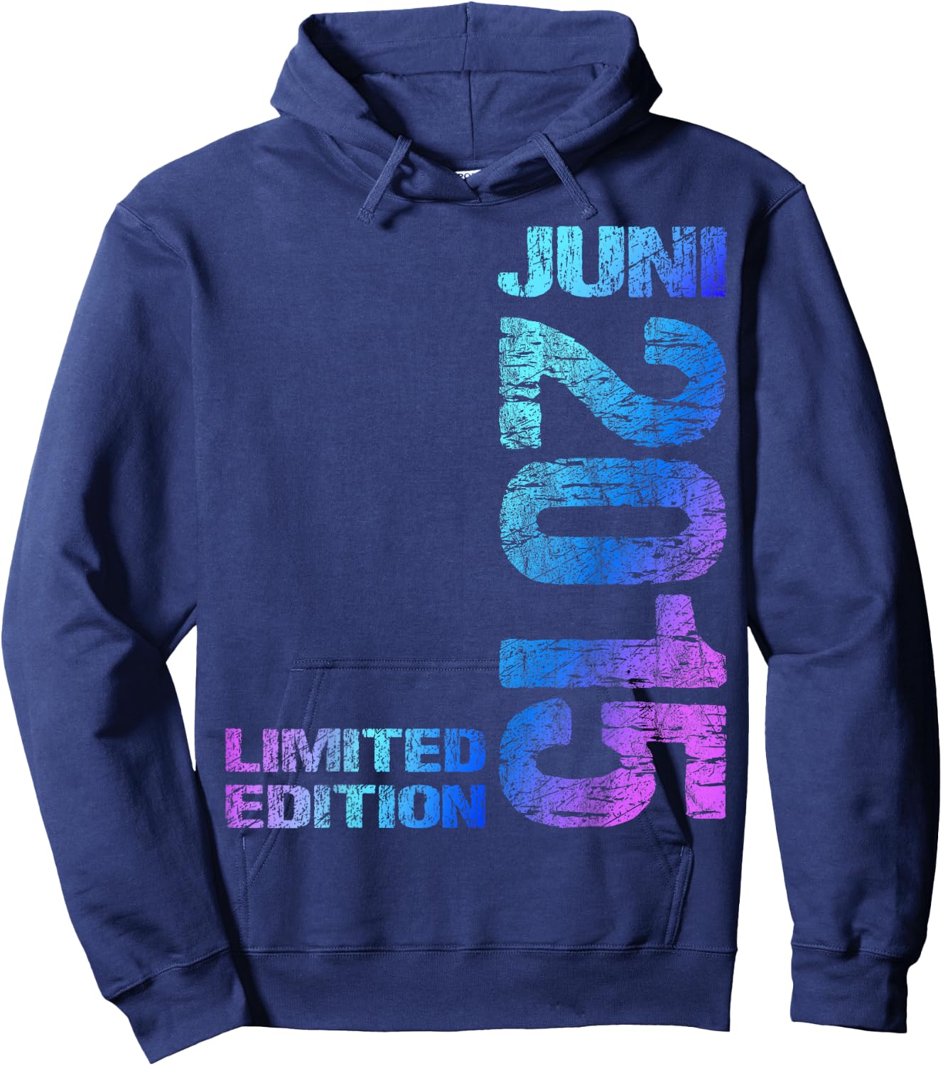 Juni 2015 Junge Mädchen 11. Geburtstag Limited Edition 11 Hoodie - Hoodie | Navy
