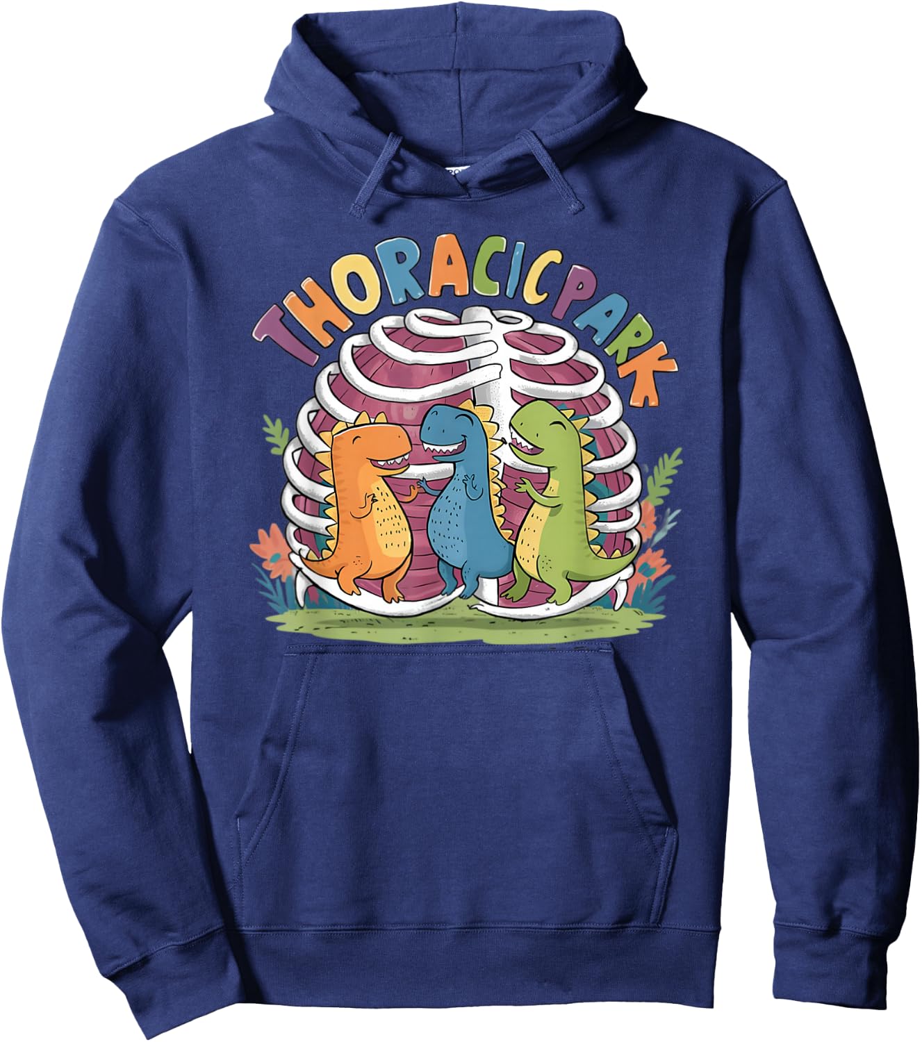Thoracic Park Funny Thoracic Surgery Nurse Hoodie - Hoodie | Navy
