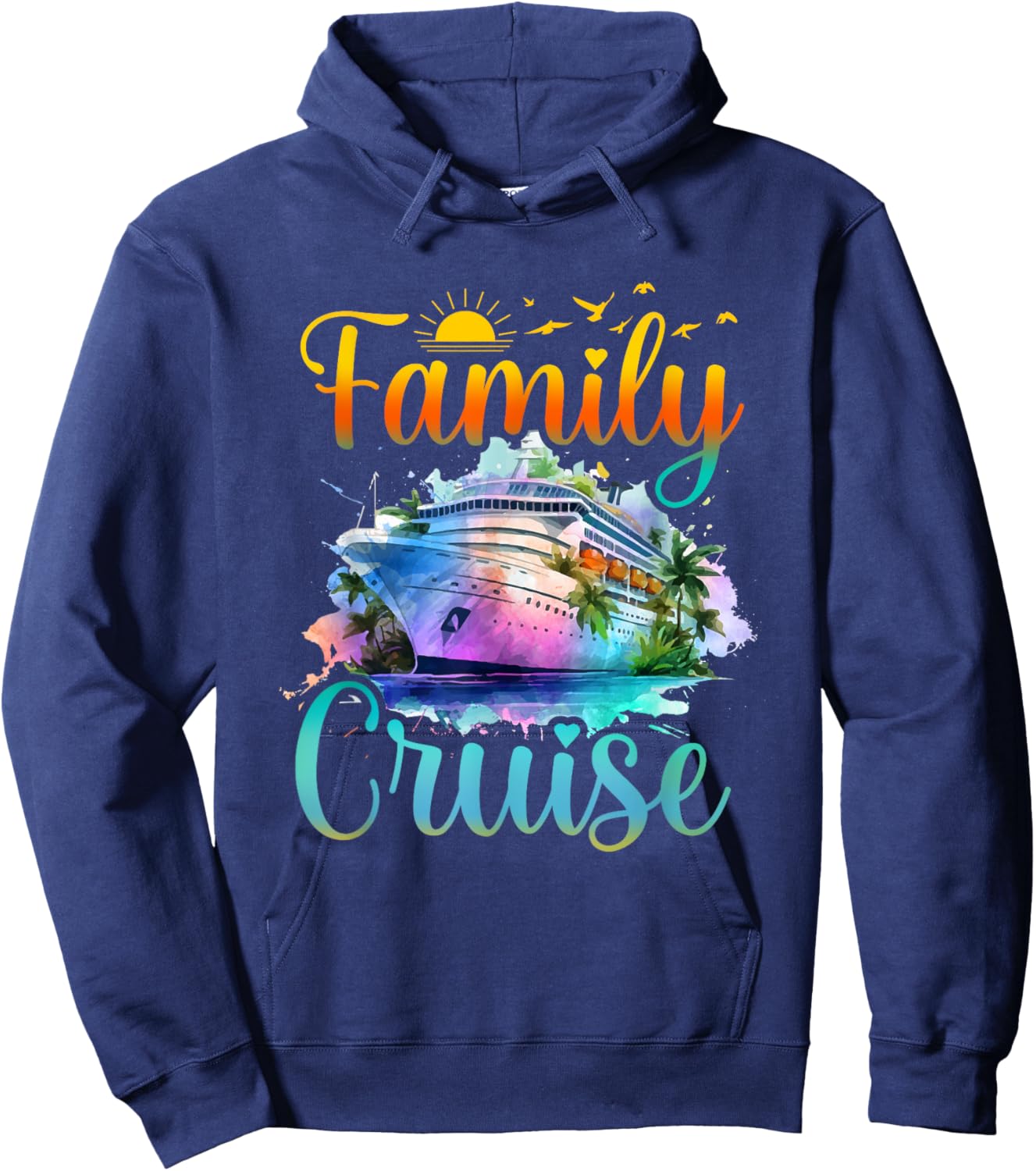 Matching Group Cruise Squad Quote Family Cruise Hoodie - Hoodie | Navy