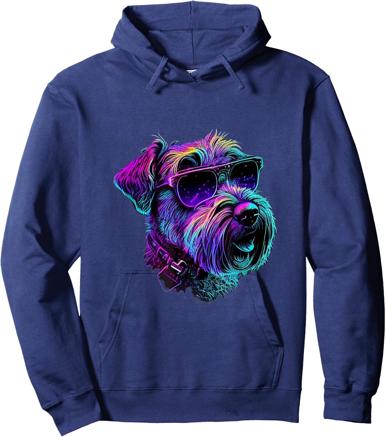 Soft Coating Wheaten Terrier Dogs Hoodie - Hoodie | Navy