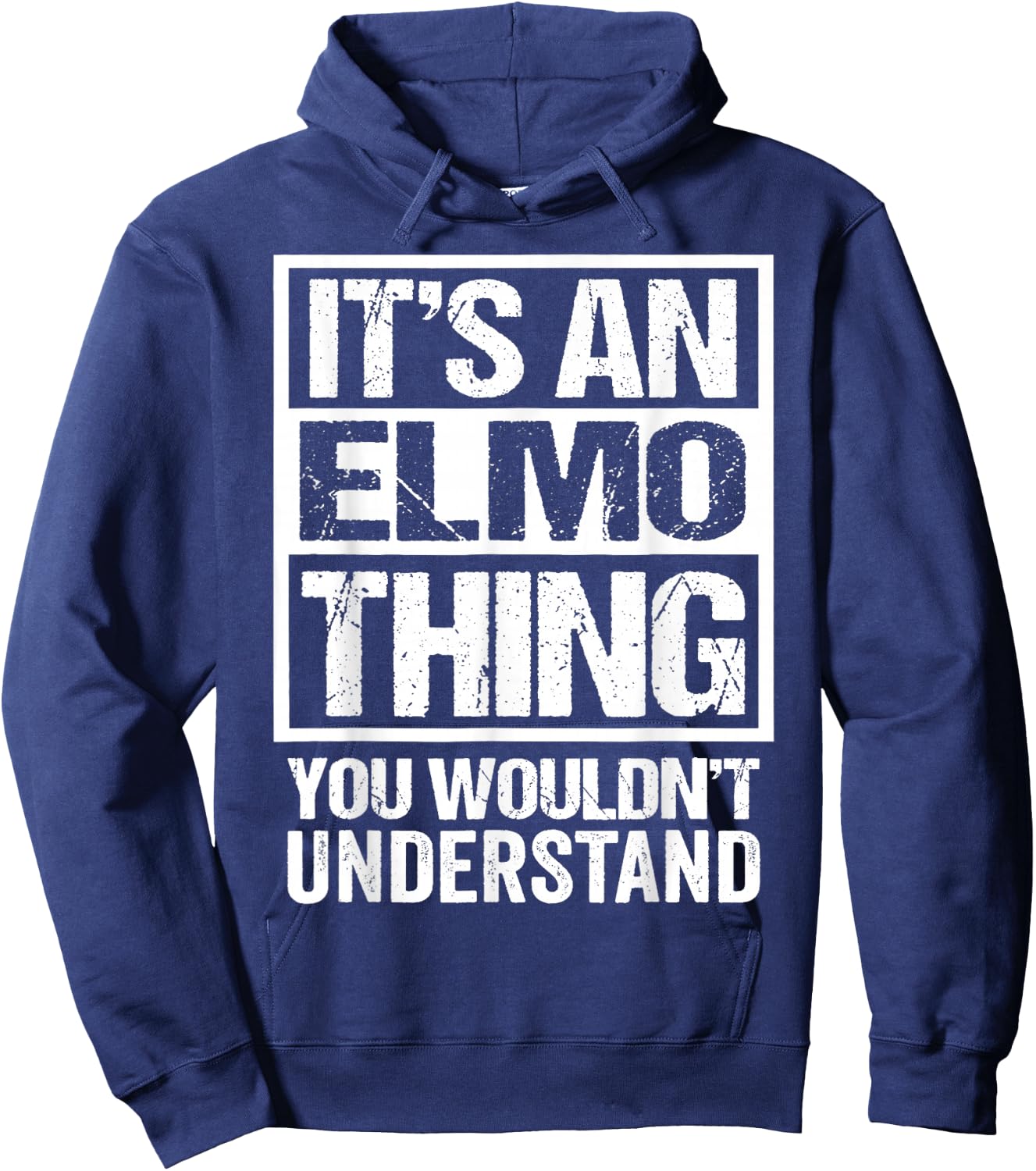 An Elmo Thing You Wouldn't Understand First Name Nickname Hoodie - Hoodie | Navy