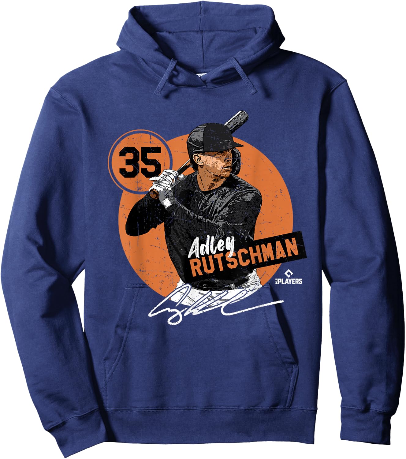Adley Rutschman | Baltimore | MLB Players | MLBRUTS3002 Hoodie - Hoodie | Navy
