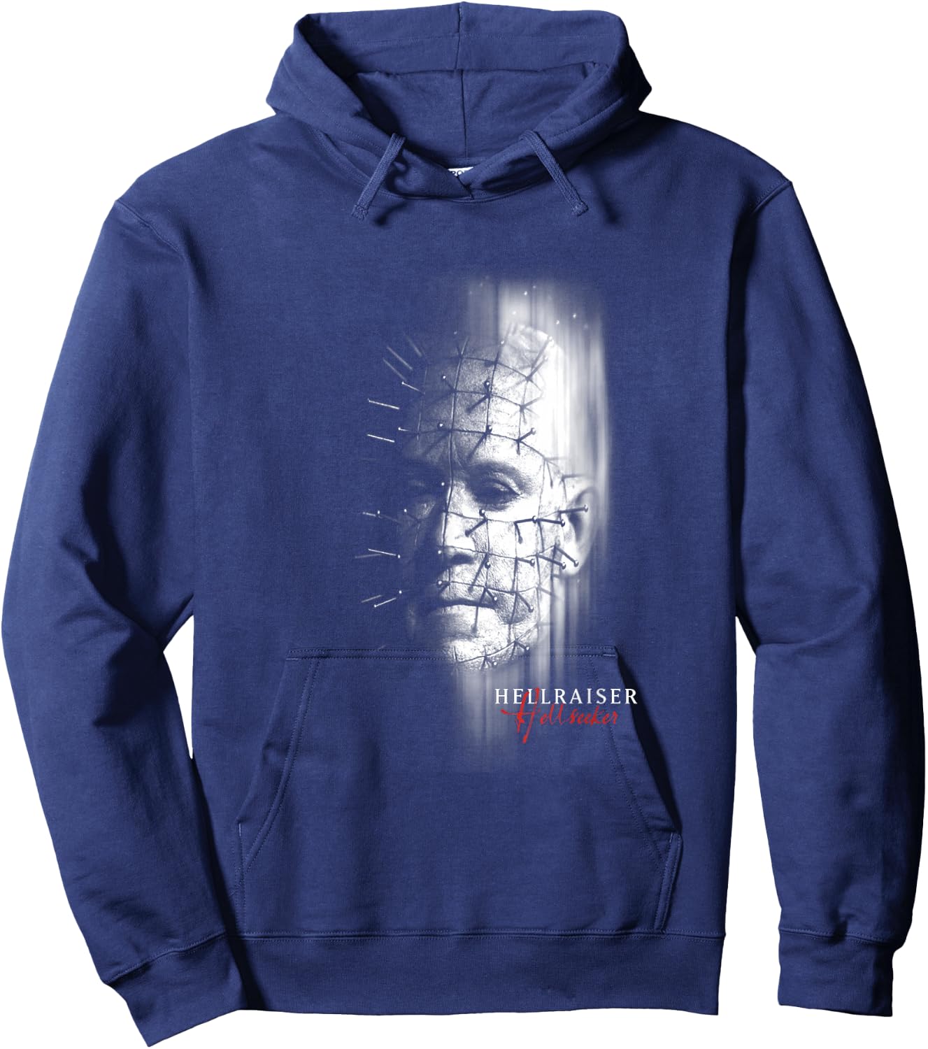 Hellraiser Hellseeker VI Logo PAPL14561 , Black, S Hoodie - Hoodie | Navy