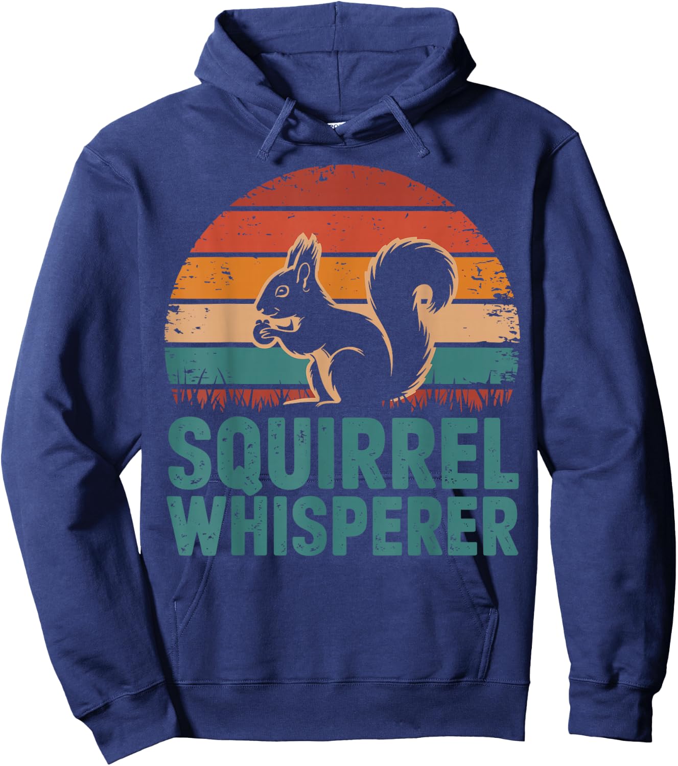 Squirrel Whisperer Hoodie - Hoodie | Navy