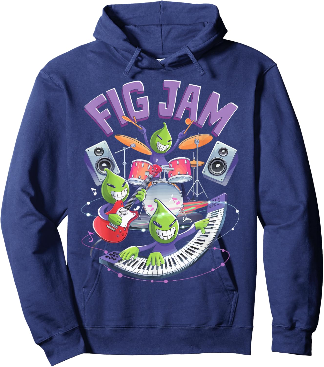 Fig Jam Hoodie - Hoodie | Navy