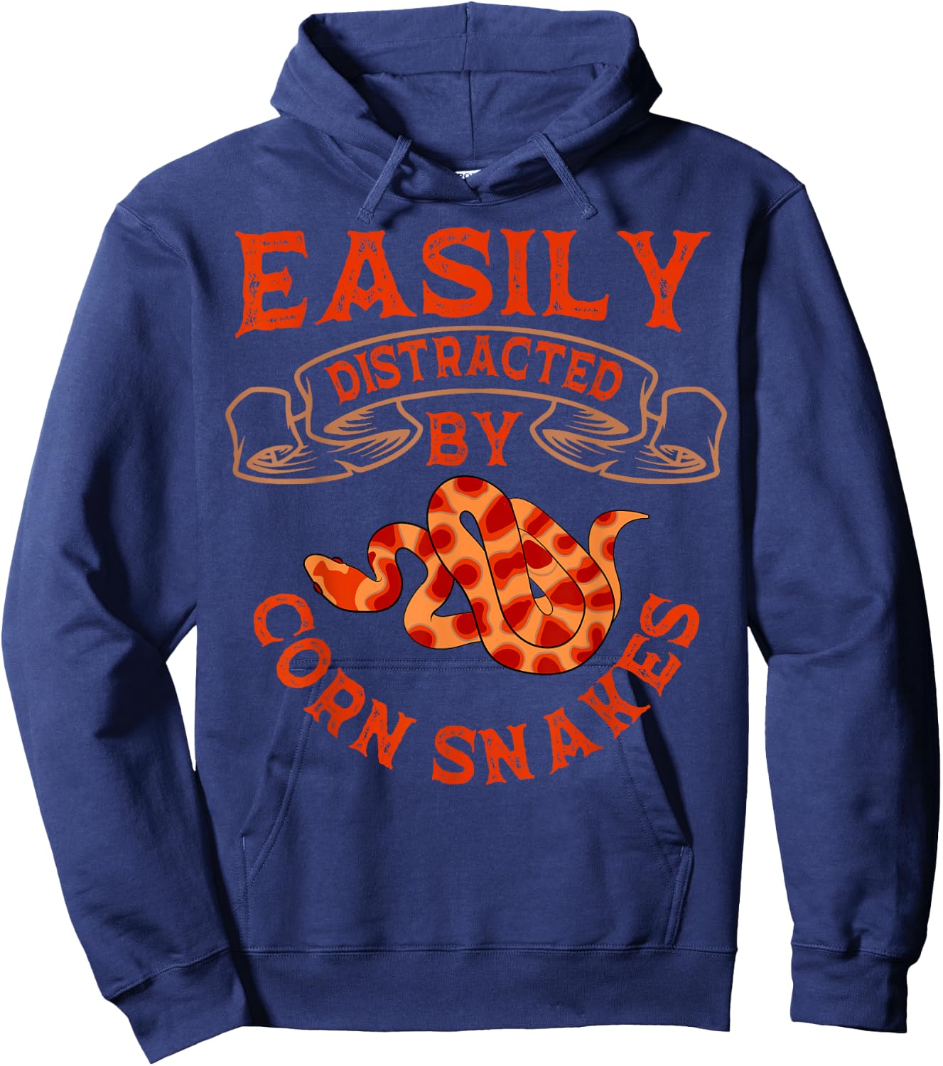 Corn Snake Breeder Pet Keeper Herpetologist Reptile Lover Hoodie - Hoodie | Navy