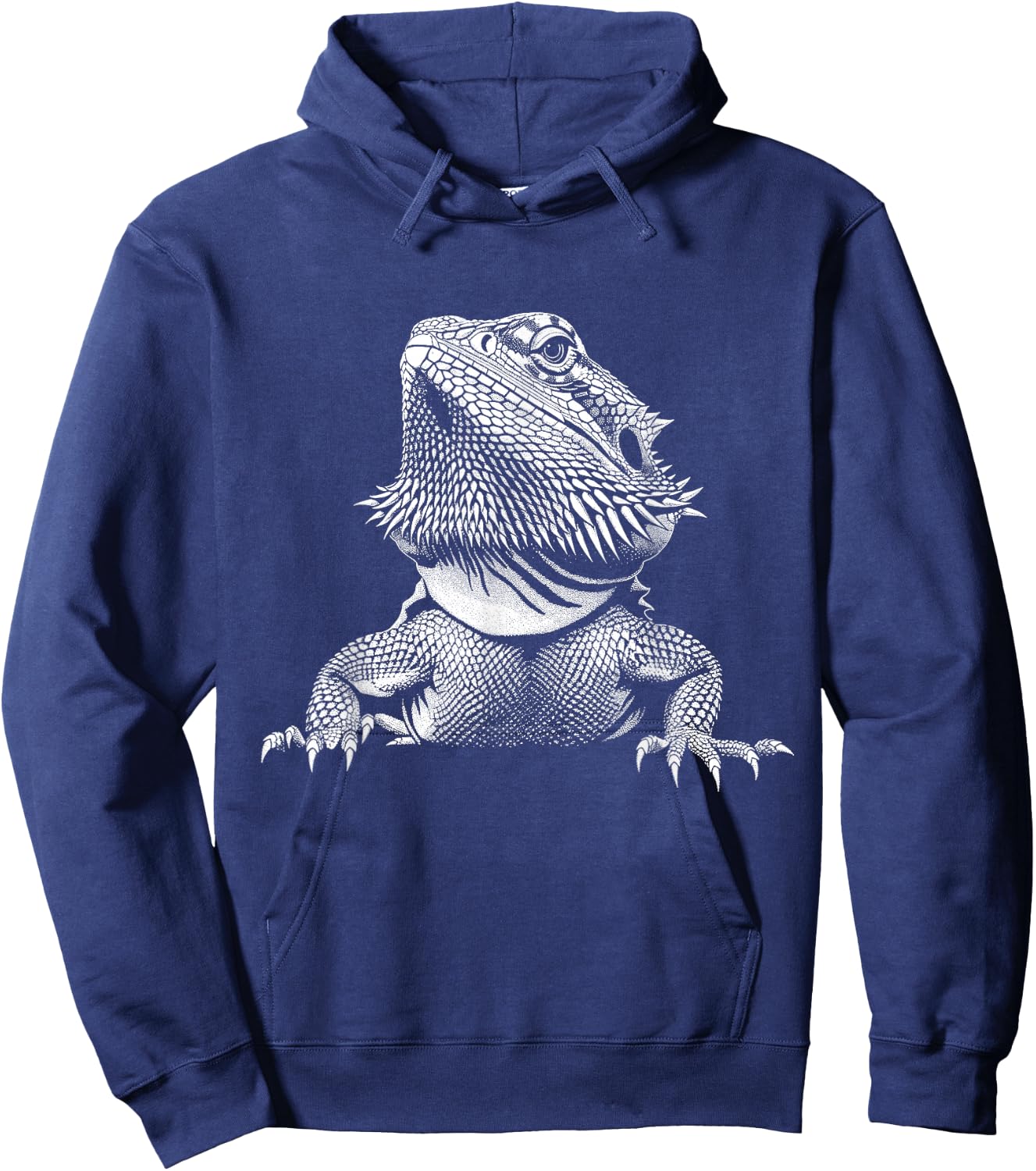 Bearded Dragon Reptile Lover Hoodie - Hoodie | Navy