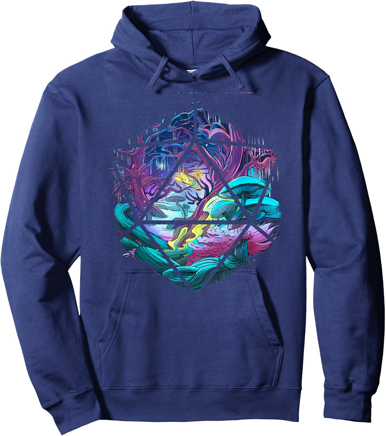 RPG Games Brettspiele Würfel Pen and Paper Fantasy Pilze Hoodie - Hoodie | Navy