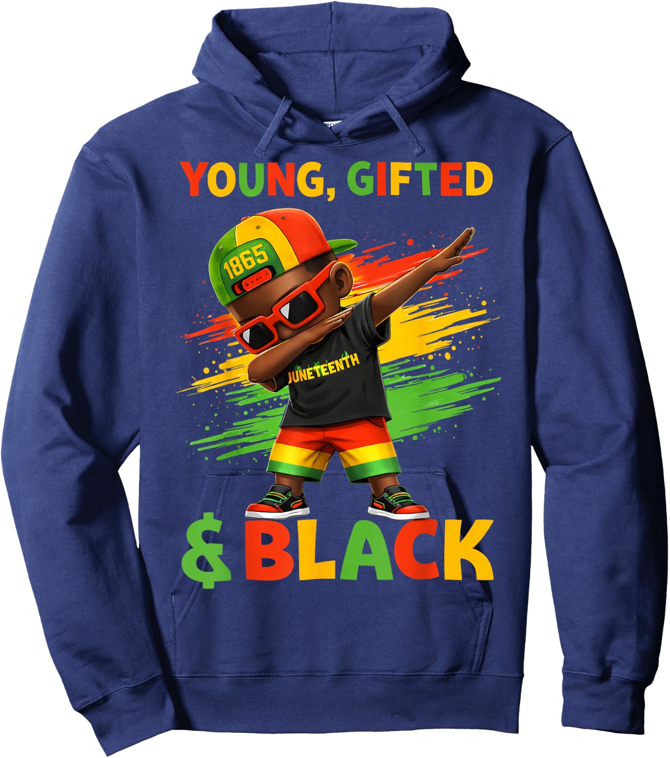 Boys Black History Hoodie - Hoodie | Navy