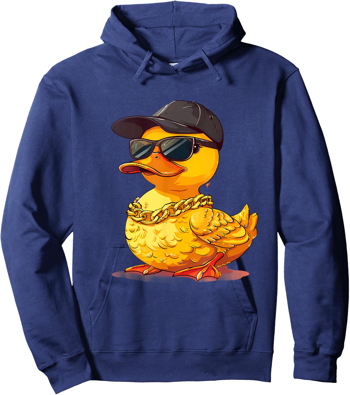Rubber Duck Hip Hop Rubber Duckie Fashion Rubber Duckling Hoodie - Hoodie | Navy