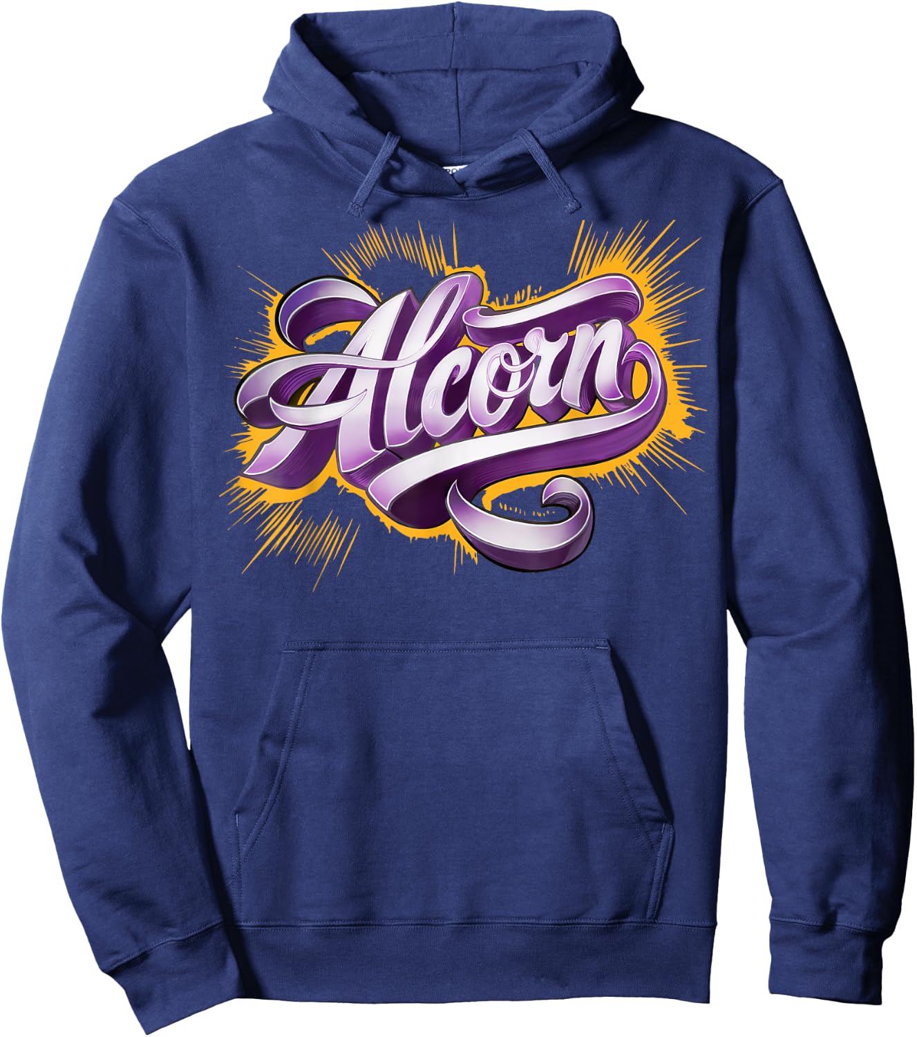 Alcorn Team Call Alcorn Family Team Last Name Alcorn Hoodie - Hoodie | Navy