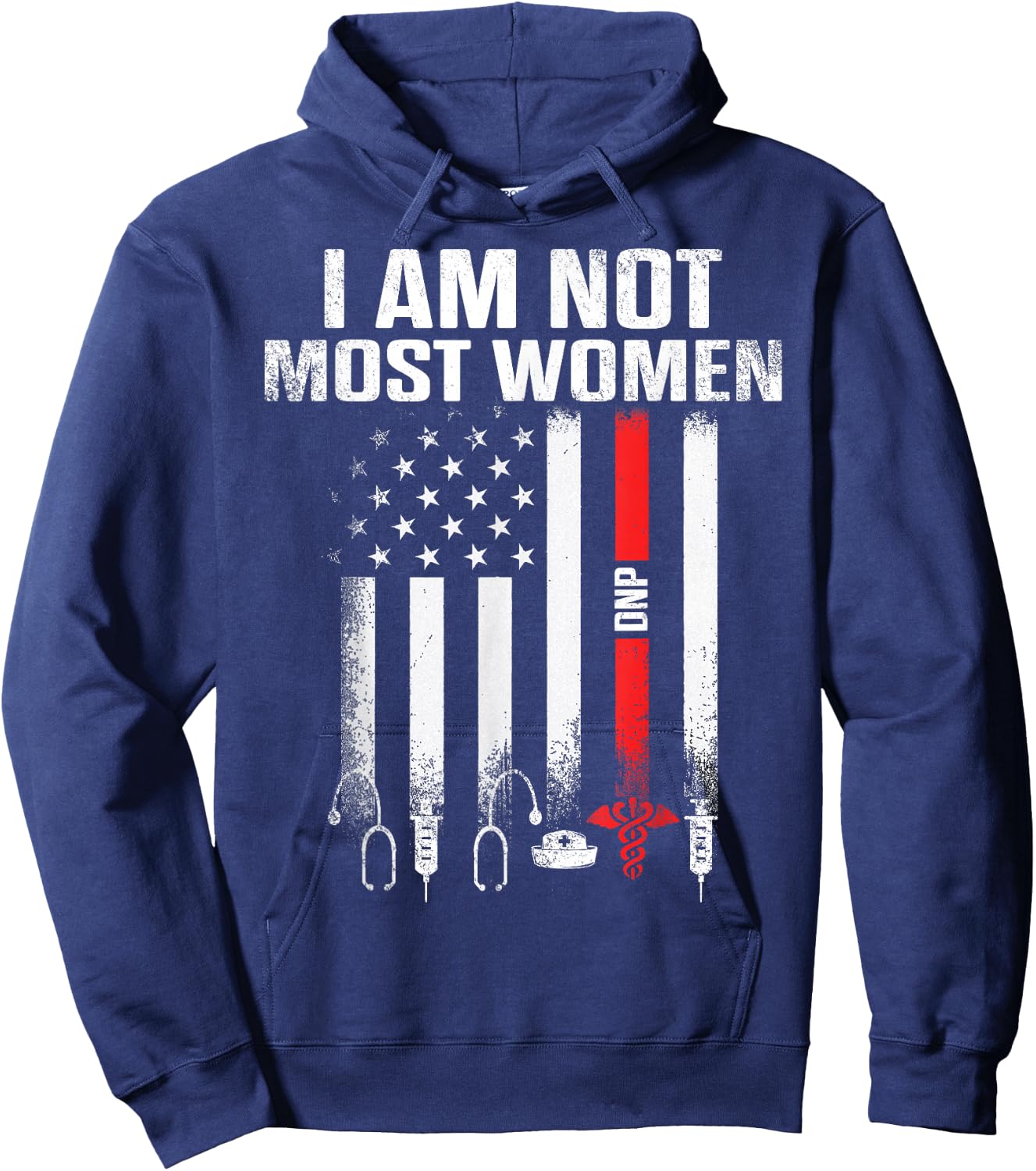DNP Doctor of Nursing Practice Most Women RN Nurse Hoodie - Hoodie | Navy