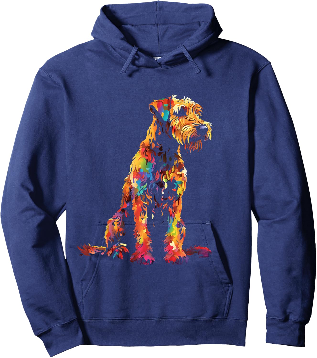 Irish terrier Hoodie - Hoodie | Navy
