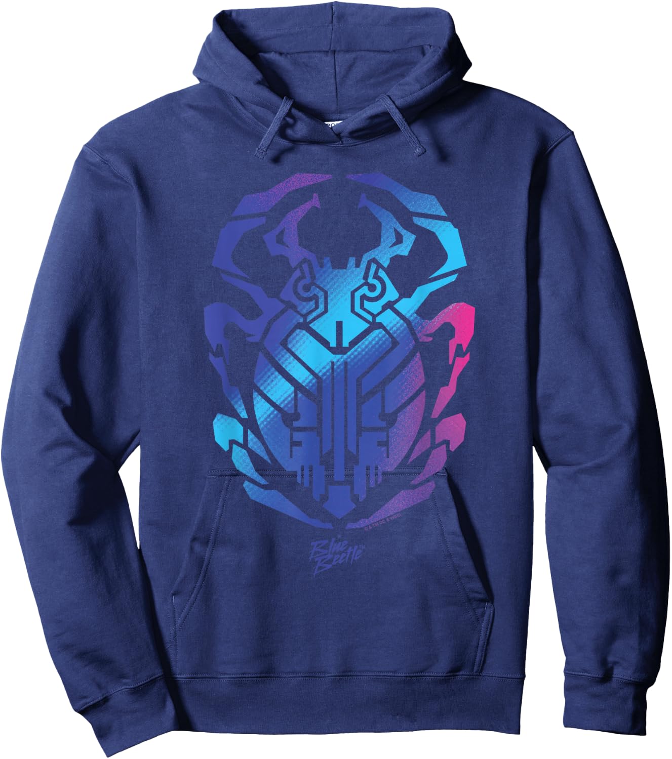 Blue Beetle Movie Scarab Hoodie - Hoodie | Navy