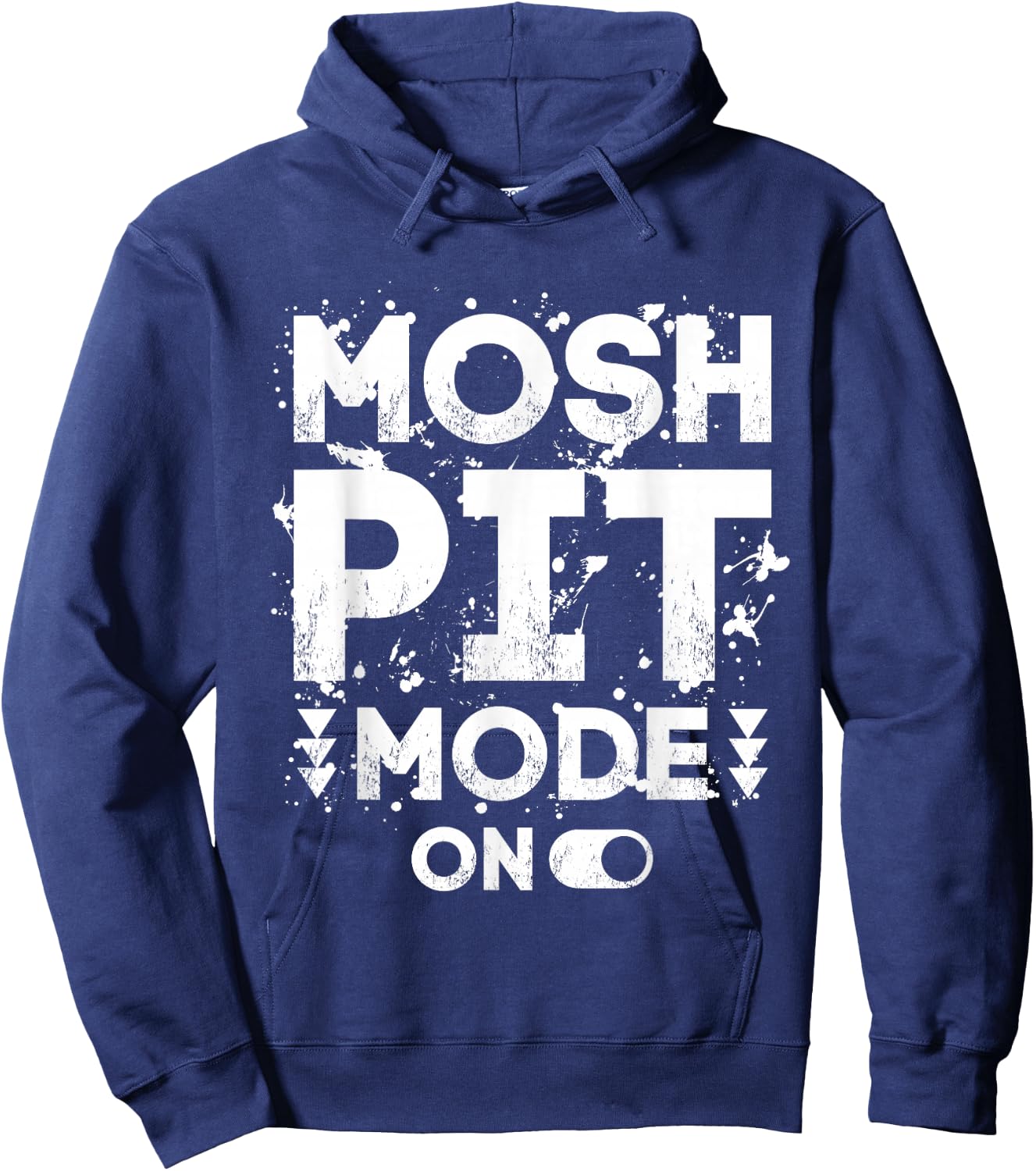 Heavy Metal Trash Metal Metalhead Music Hoodie - Hoodie | Navy
