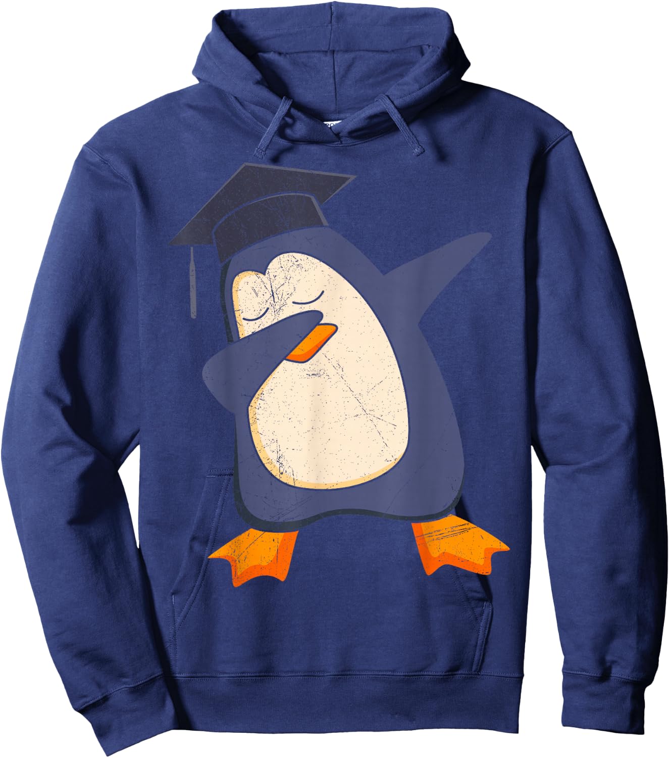 Master´s Exam Passed Master's Degree Created Penguin , black Hoodie - Hoodie | Navy