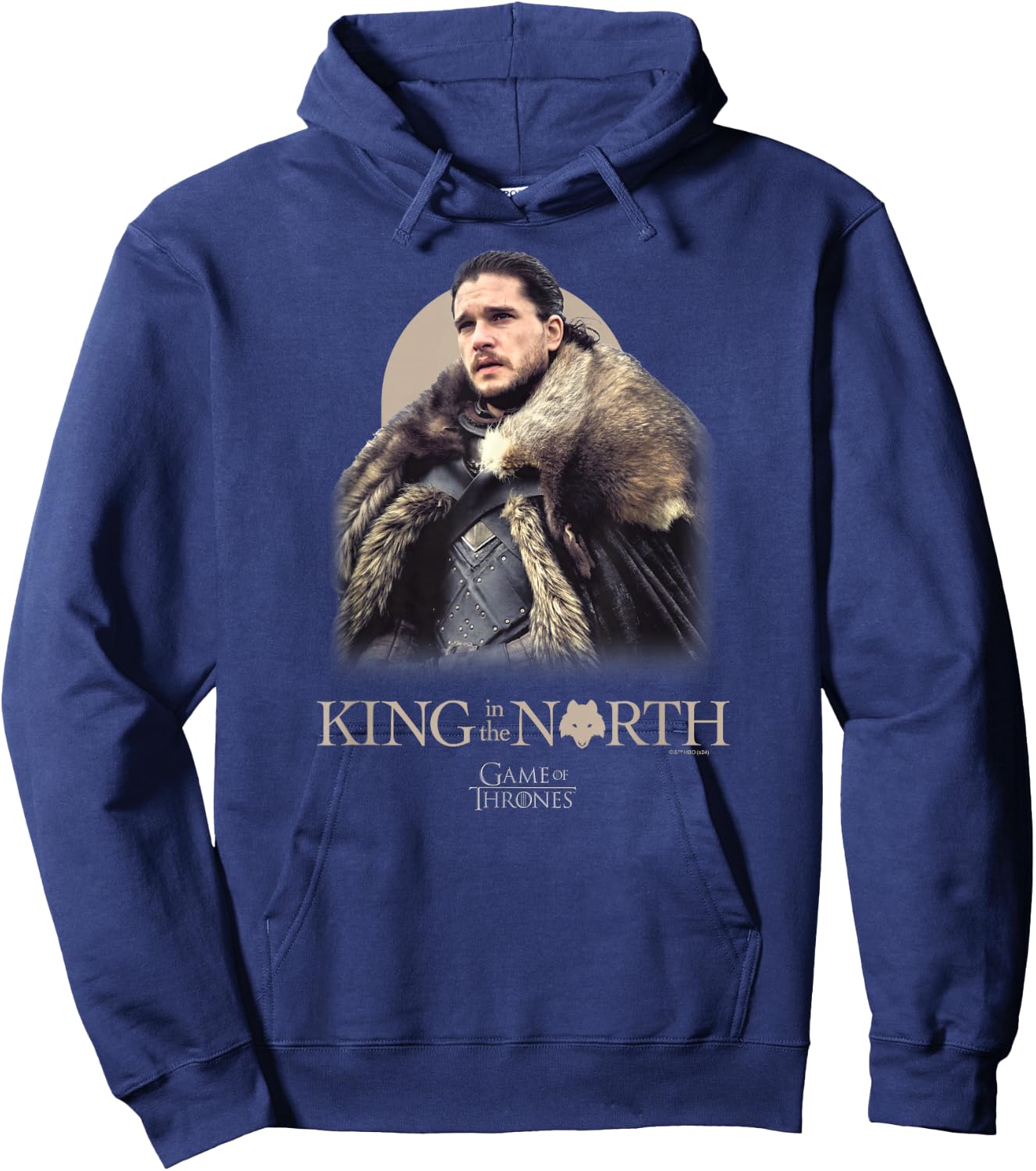 Game Of Thrones - King Of The North Hoodie - Hoodie | Navy