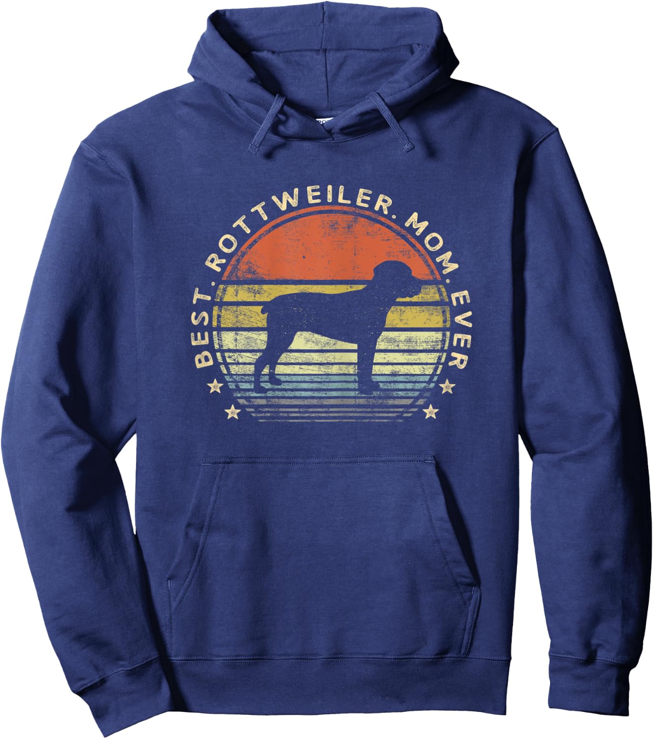 Best Rottweiler Mom Ever Dog Lover Owner Gifts Rottie Mama Women Hoodie - Hoodie | Navy