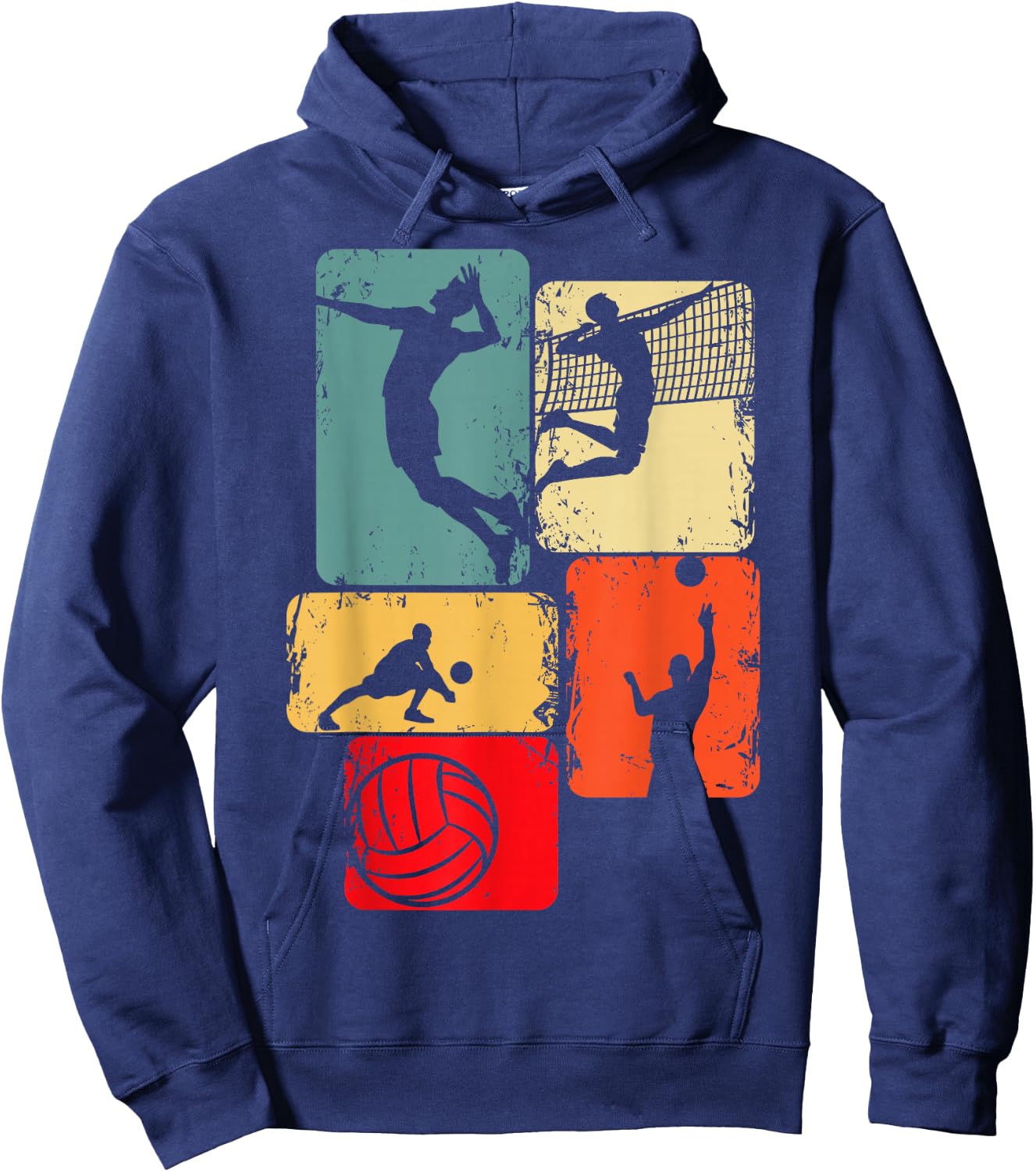 Volleyballer Volleyball Men Children Boys Hoodie - Hoodie | Navy
