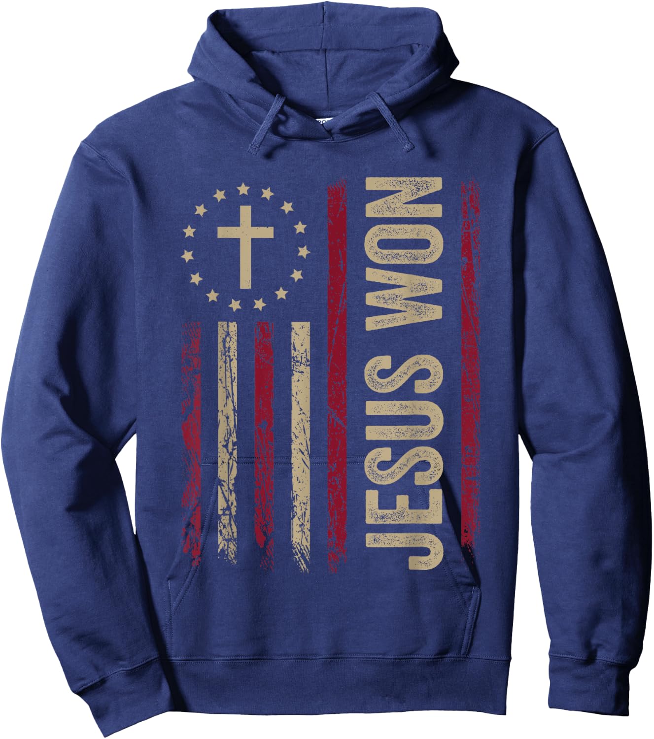 Jesus Won Hoodie - Hoodie | Navy