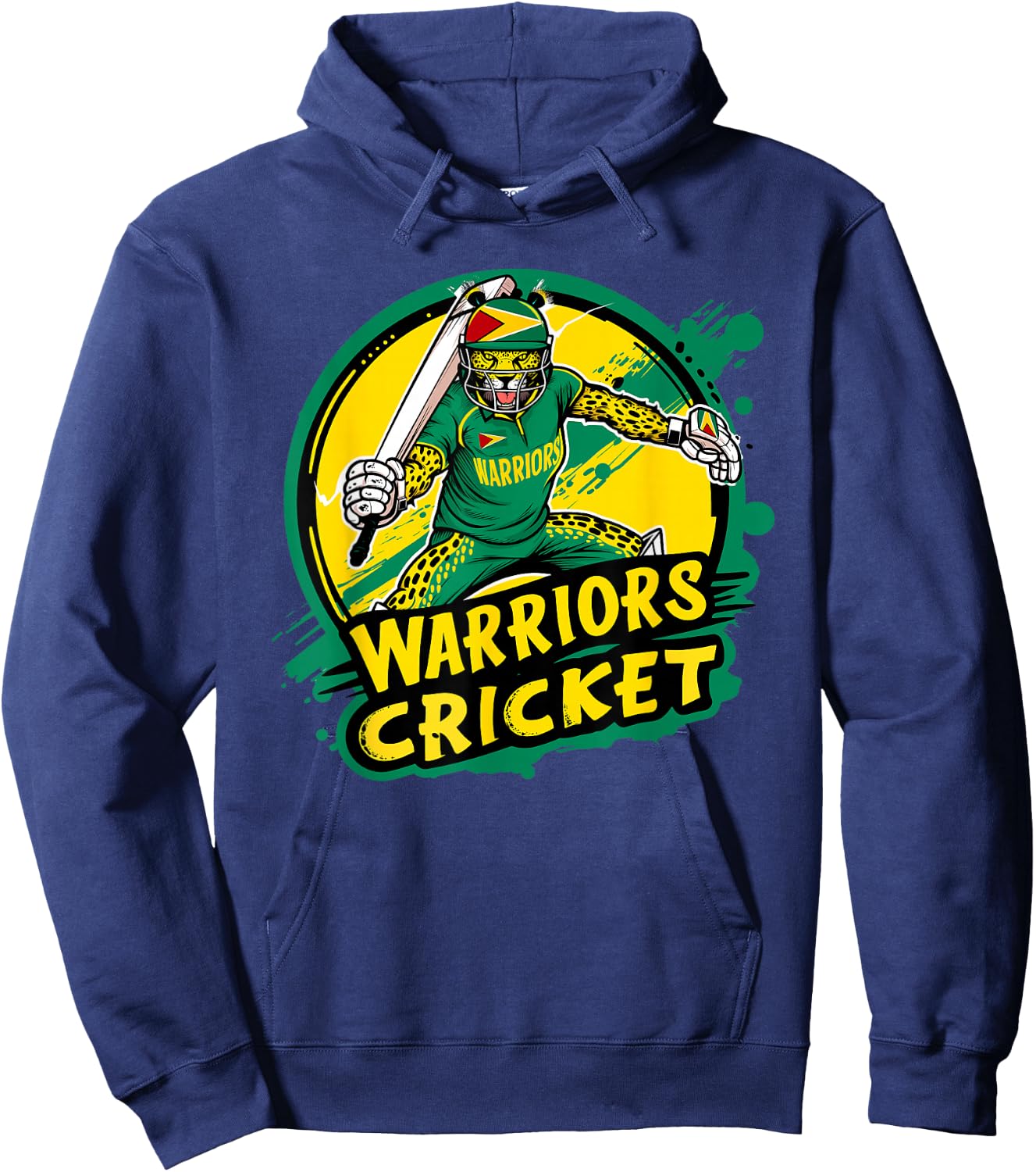 Jaguar - Guyana Warriors Cricket Hoodie - Hoodie | Navy