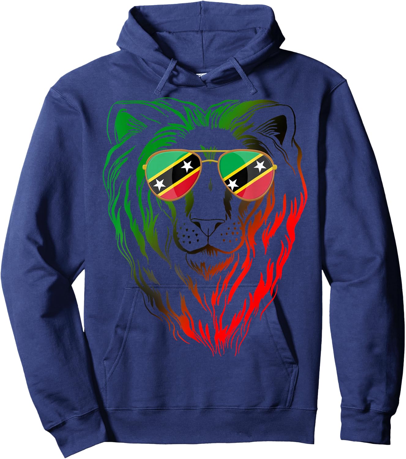 Saint Kitts and Nevis Hoodie - Hoodie | Navy