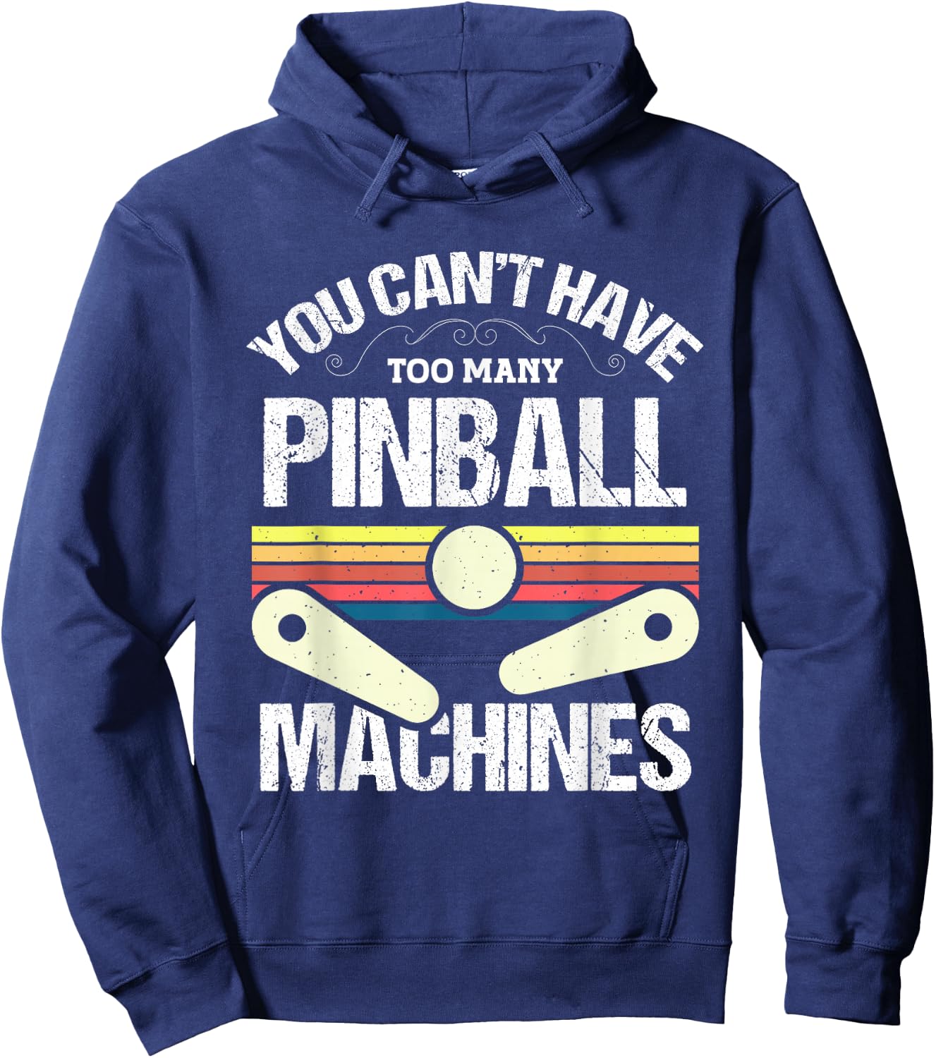 You cant have too many Pinball Machines - Pinball Hoodie - Hoodie | Navy