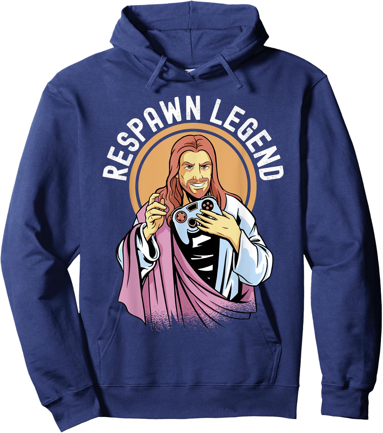 Respawn Legend Resurrected Funny Jesus Video Games Boys Hoodie - Hoodie | Navy