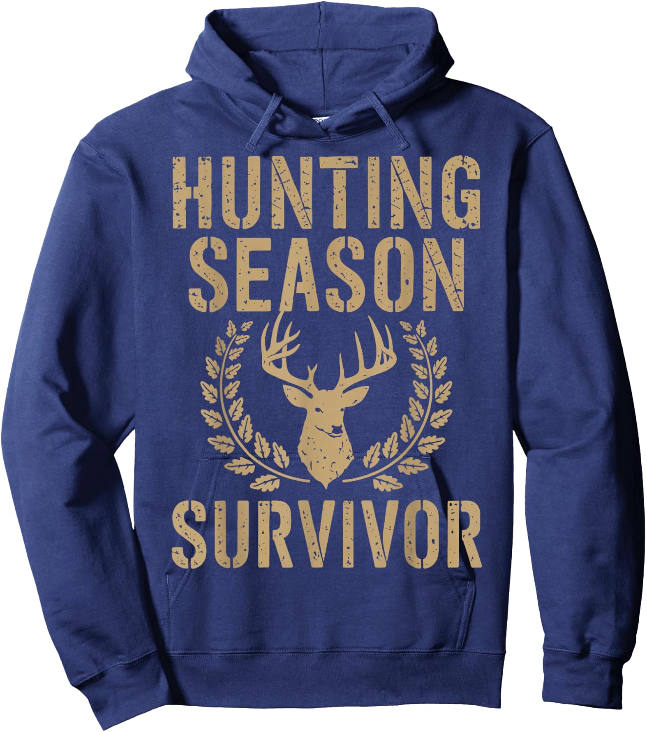 Hunting Season Survivor Hoodie - Hoodie | Navy