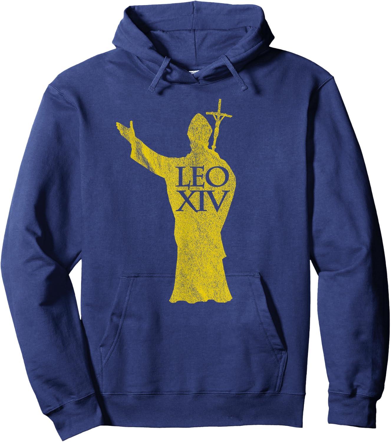 Pope Leo XIV Hoodie - Hoodie | Navy