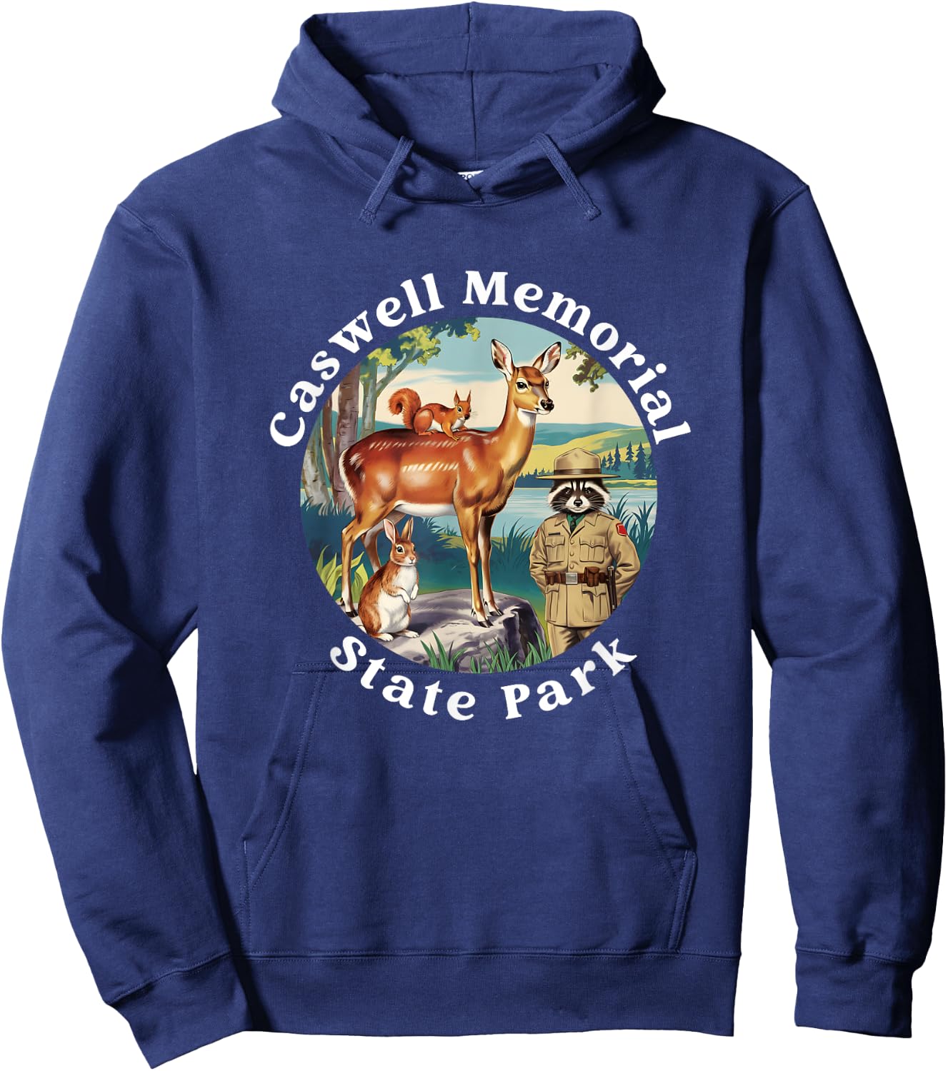 Caswell Memorial State Park California Vacation Souvenir Hoodie - Hoodie | Navy