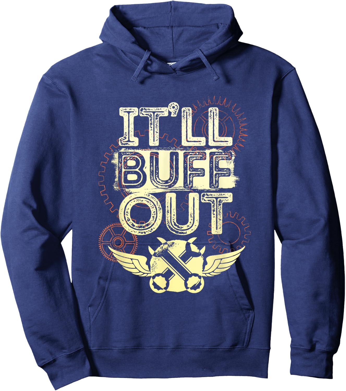 Itll Buff Out Hoodie - Hoodie | Navy