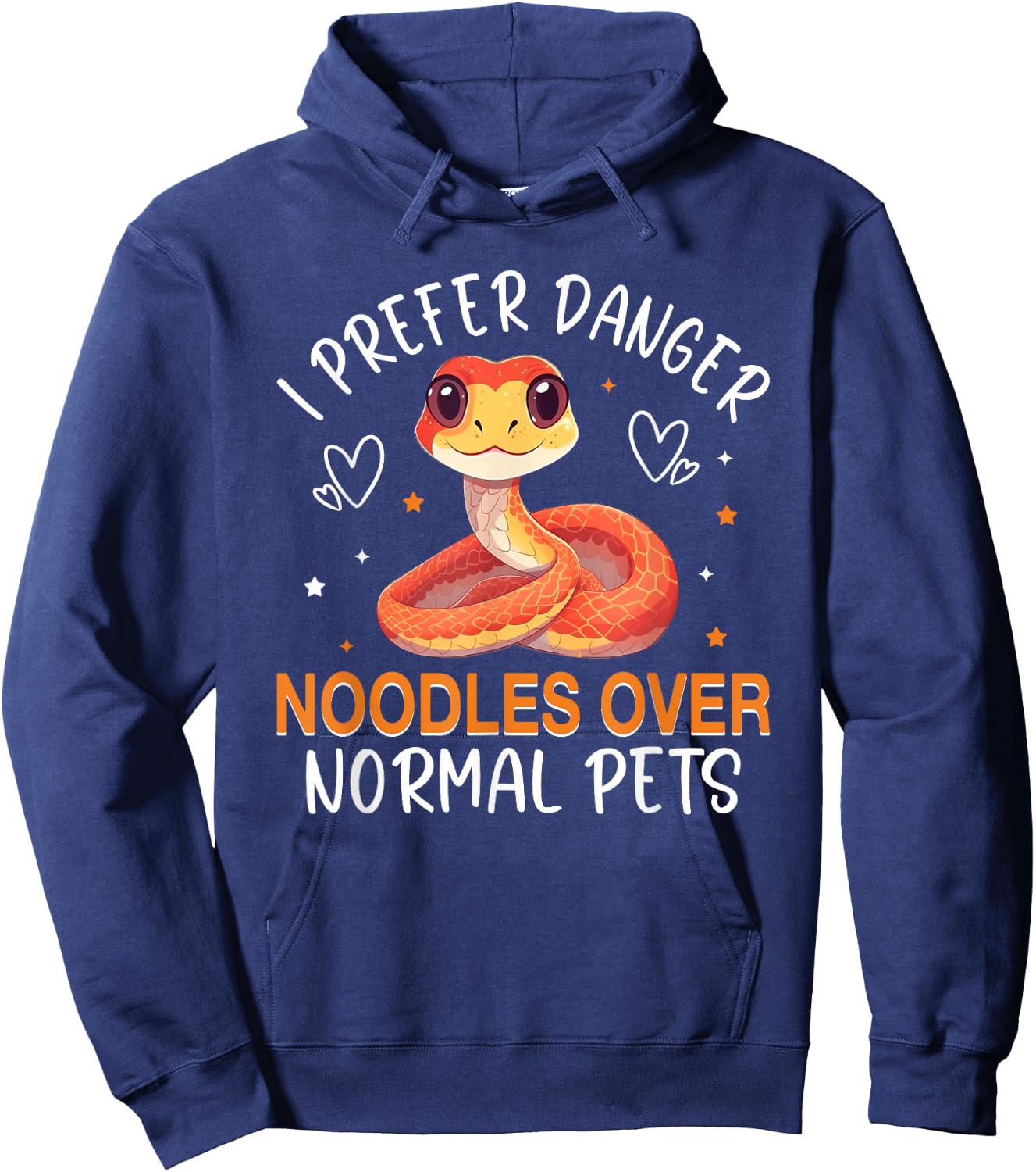 Corn Snake Accessories Enclosure Hide Food Corn Snakes Hoodie - Hoodie | Navy