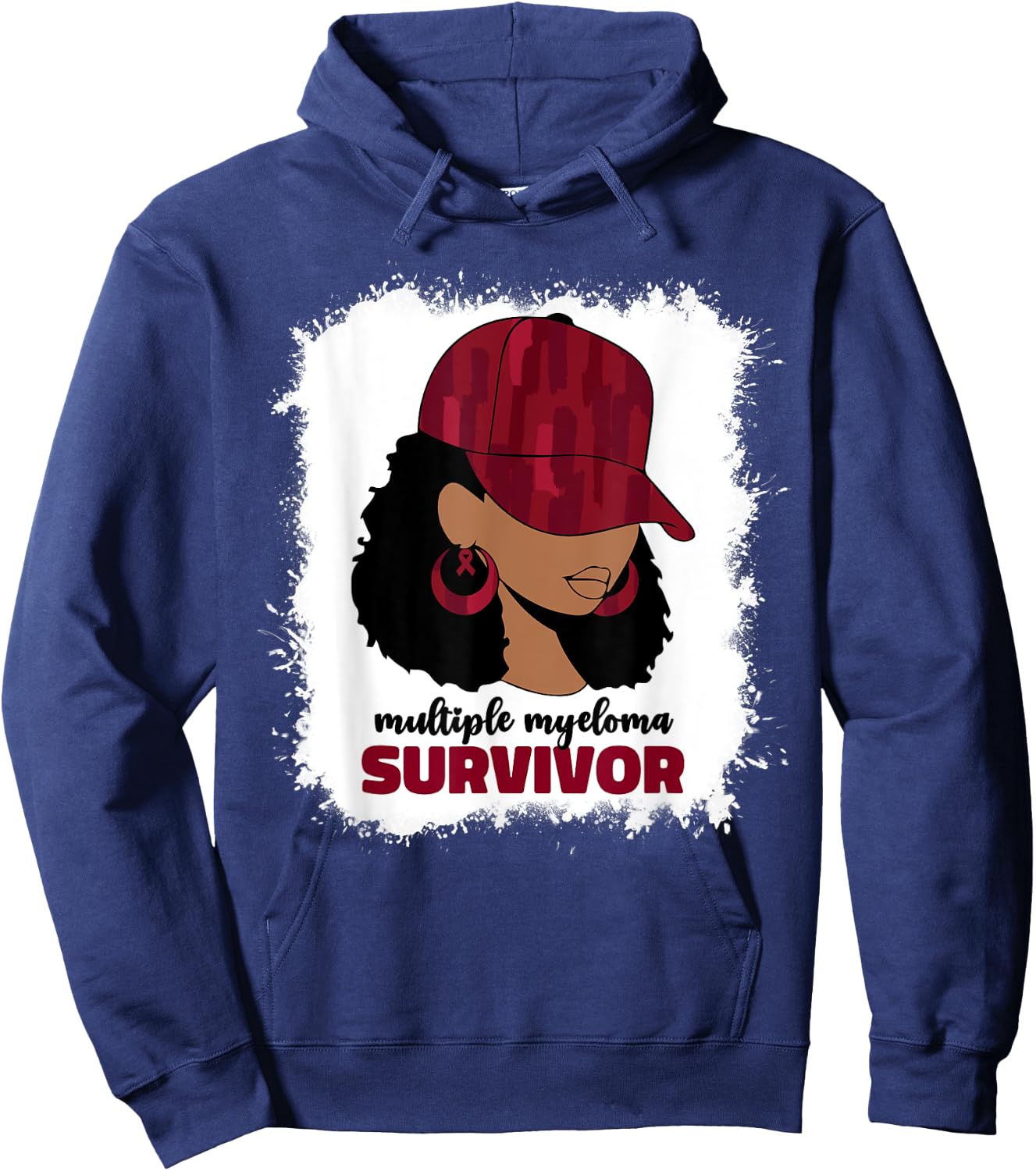 Multiple Myeloma Survivor Multiple Myeloma Cancer Hoodie - Hoodie | Navy
