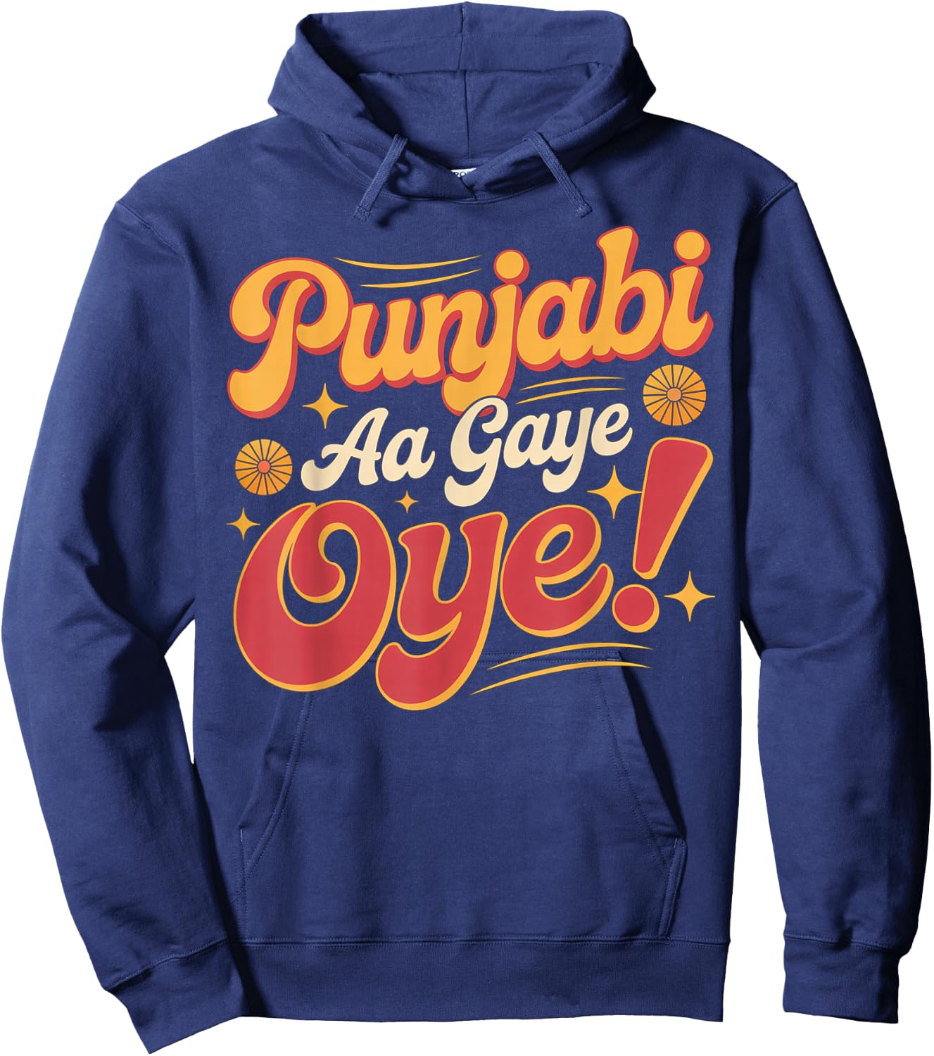 Punjabi Aa Gaye Oye Tonight Diljit Dosanjh Hoodie - Hoodie | Navy