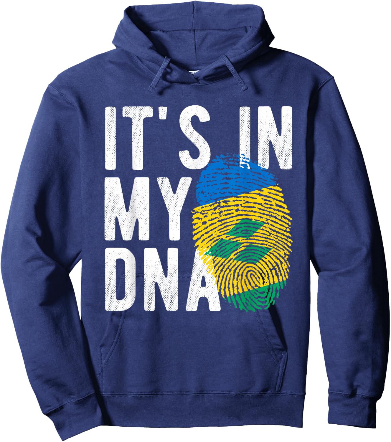 It's in My DNA St. Vincent and The Grenadines Flag Hoodie - Hoodie | Navy