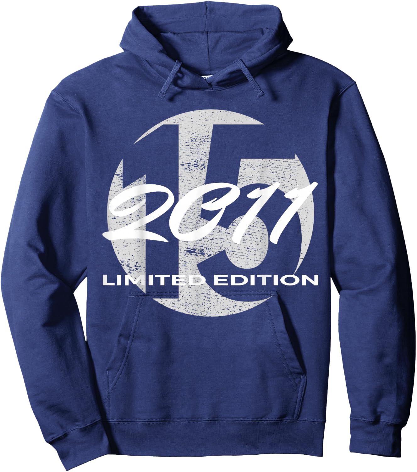 15. Geburtstag Mädchen Junge 15 Jahre 2011 Lustig Geschenk Hoodie - Hoodie | Navy