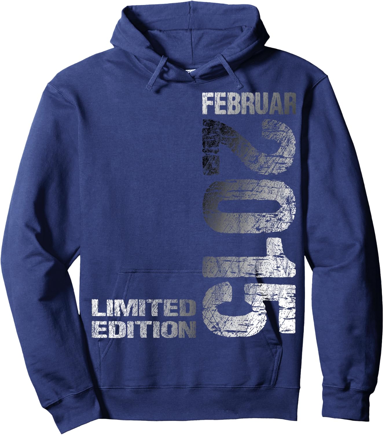 February 2015 Boy Girl 10th Birthday Limited Edition , black Hoodie - Hoodie | Navy