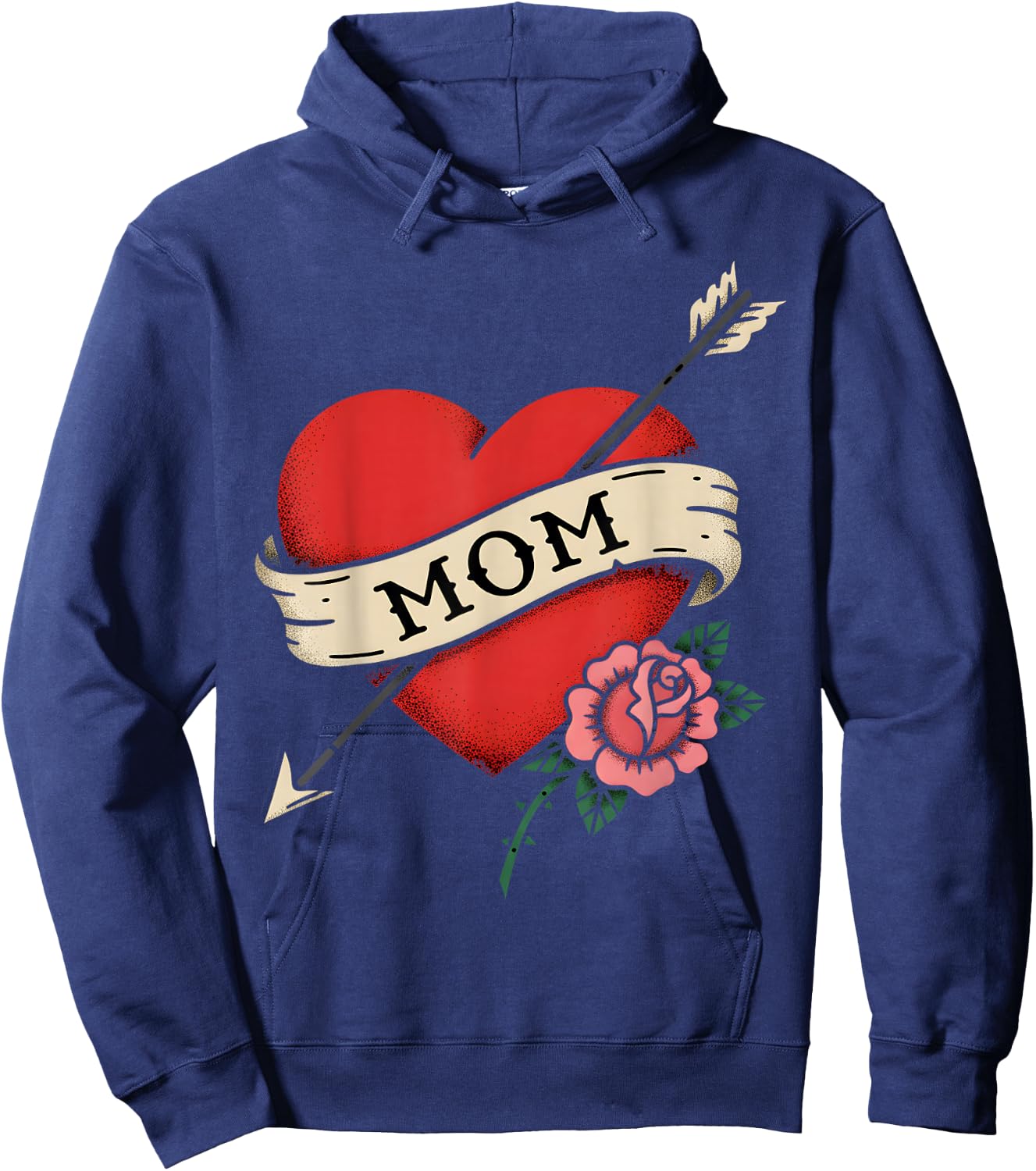 Maman tatouée Hoodie - Hoodie | Navy