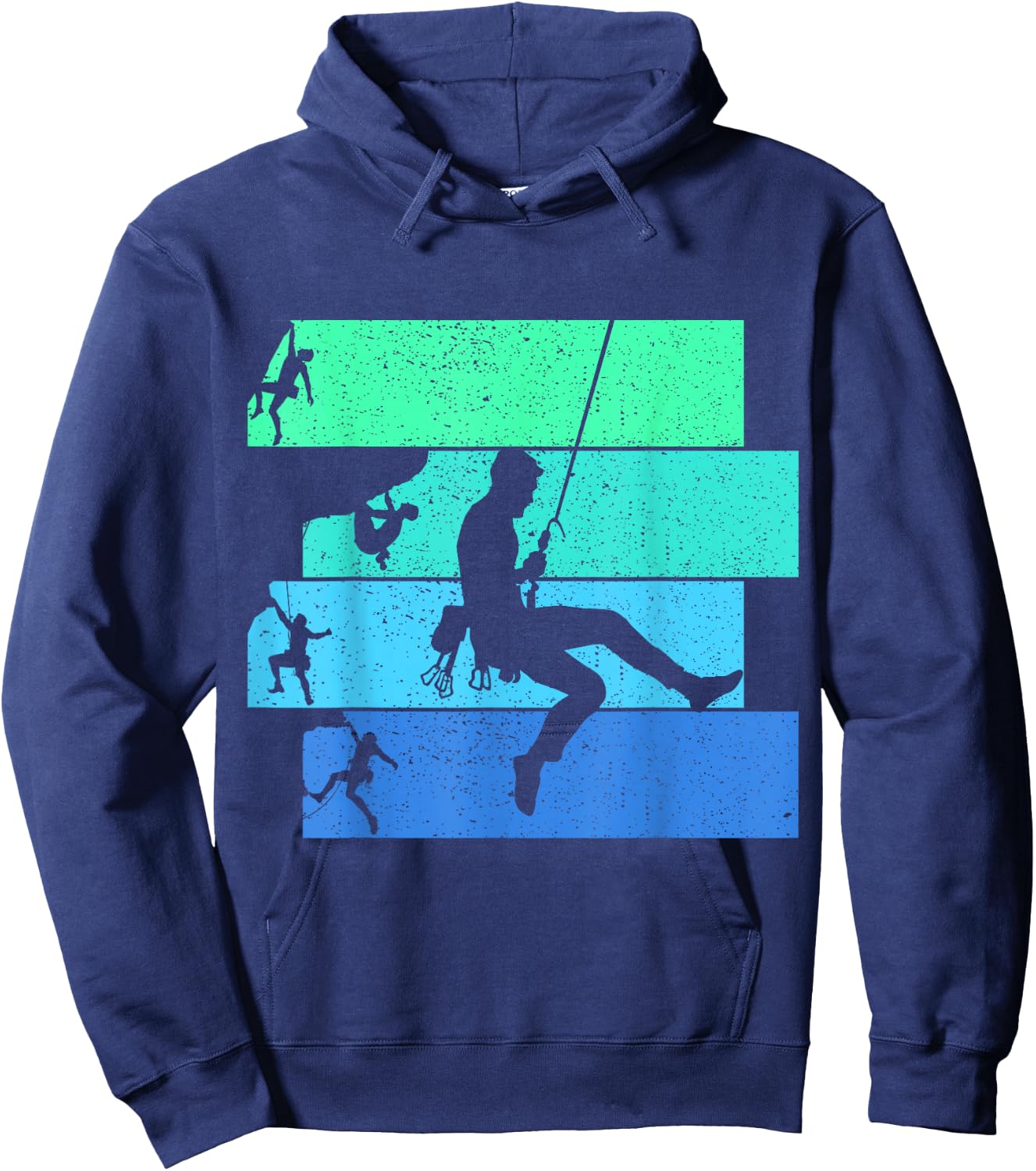 Klettern Kletterer Bouldern Bergsteigen Kinder Herren Hoodie - Hoodie | Navy